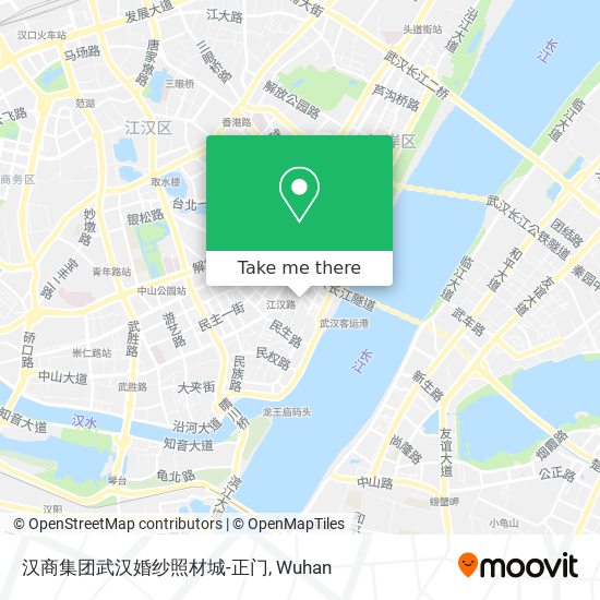 汉商集团武汉婚纱照材城-正门 map