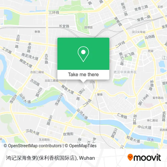 鸿记深海鱼粥(保利香槟国际店) map