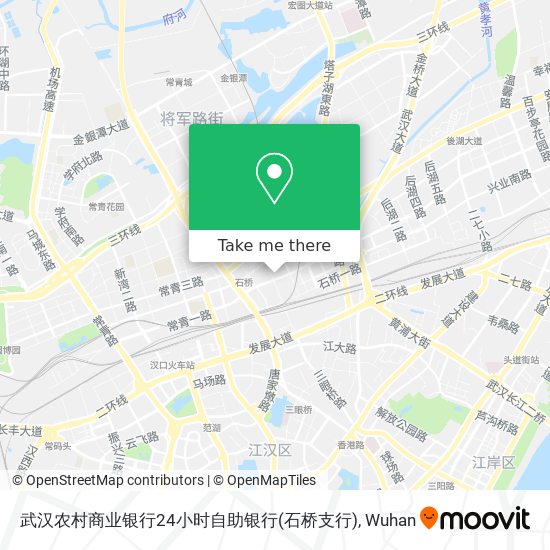 武汉农村商业银行24小时自助银行(石桥支行) map