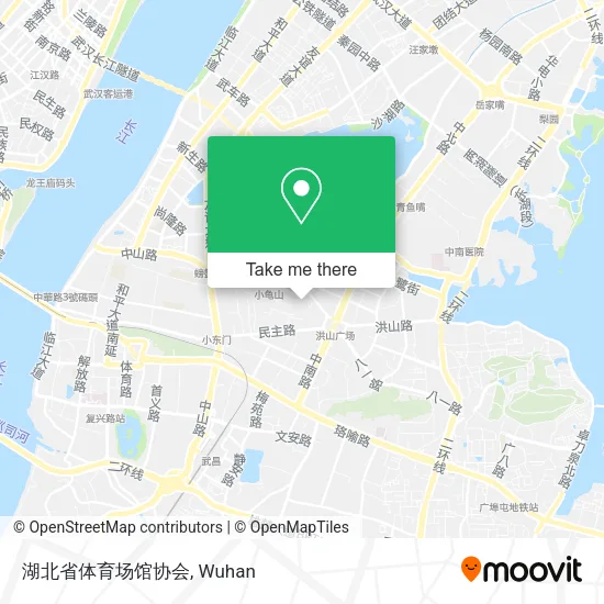 湖北省体育场馆协会 map