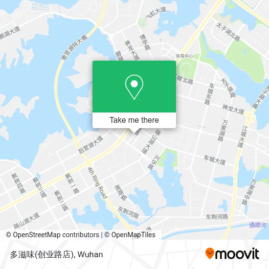 多滋味(创业路店) map