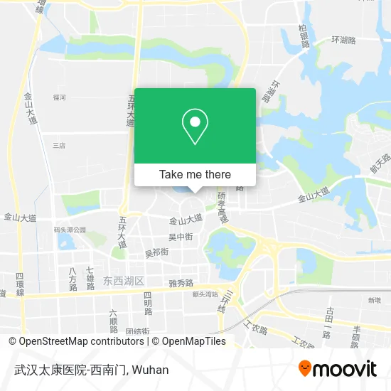 武汉太康医院-西南门 map
