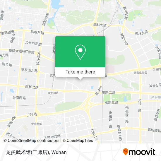 龙炎武术馆(二师店) map