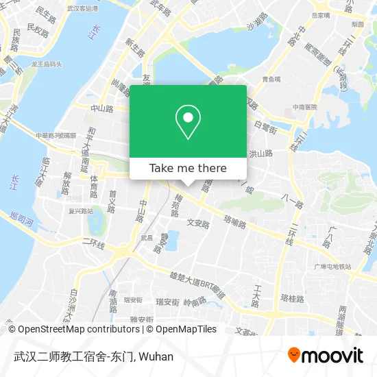 武汉二师教工宿舍-东门 map