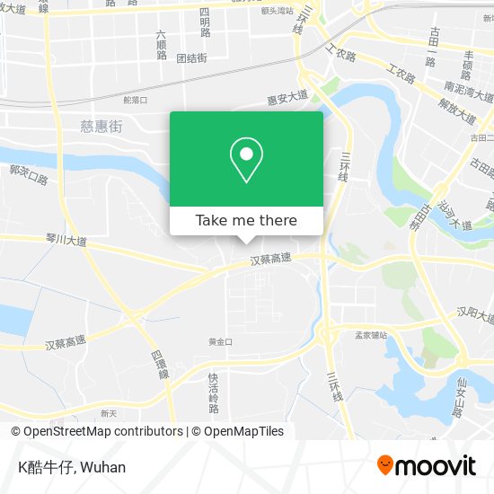 K酷牛仔 map