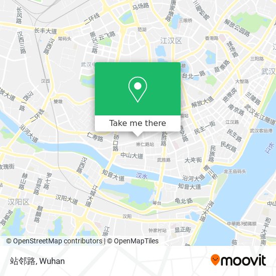 站邻路 map