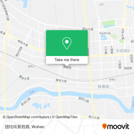 团结街新胜路 map
