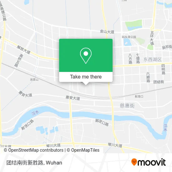 团结南街新胜路 map