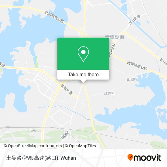 土吴路/福银高速(路口) map