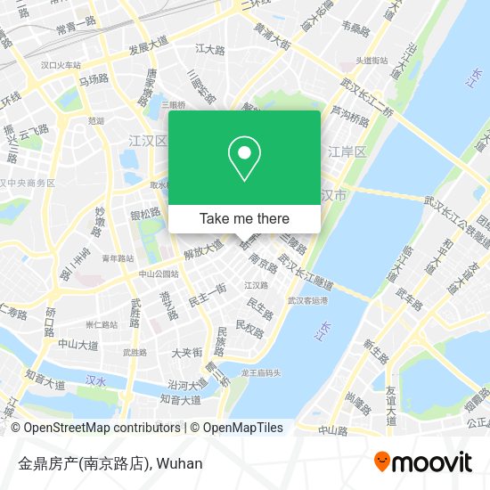 金鼎房产(南京路店) map