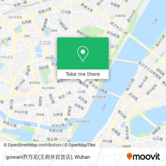 gowani乔万尼(王府井百货店) map