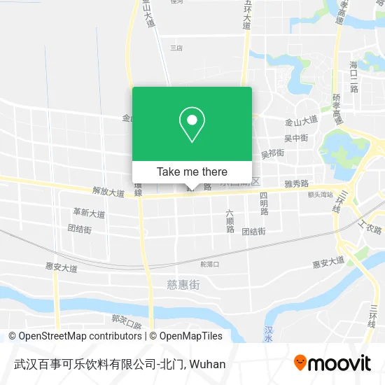 武汉百事可乐饮料有限公司-北门 map