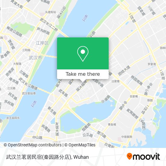 武汉兰茗居民宿(秦园路分店) map