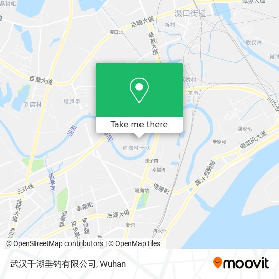 武汉千湖垂钓有限公司 map