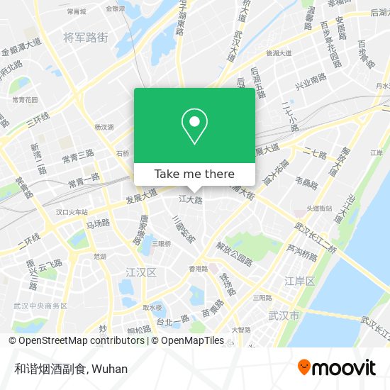 和谐烟酒副食 map