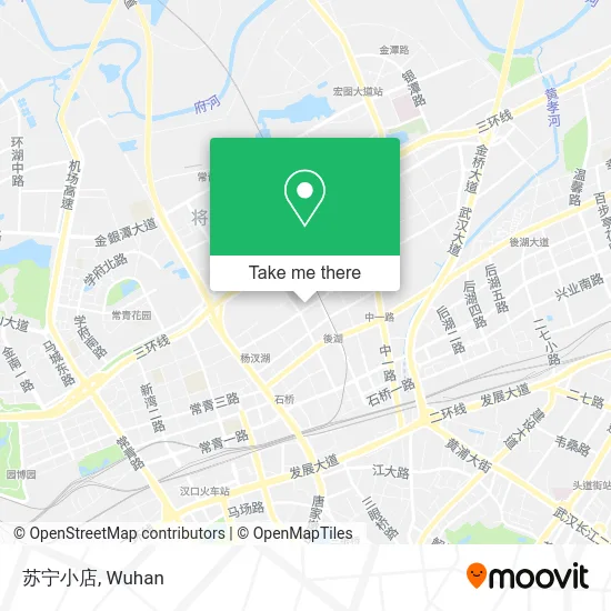 苏宁小店 map