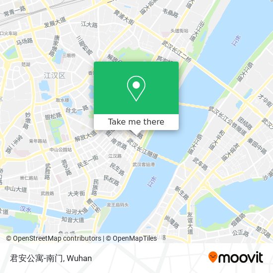 君安公寓-南门 map