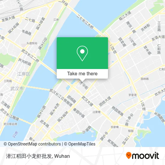 潜江稻田小龙虾批发 map
