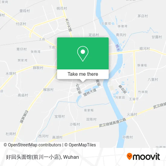 好回头面馆(前川一小店) map