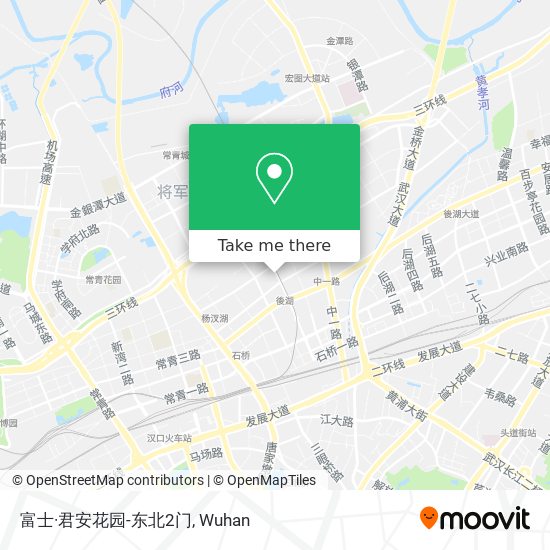 富士·君安花园-东北2门 map
