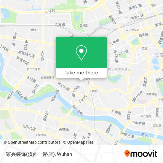 家兴装饰(汉西一路店) map
