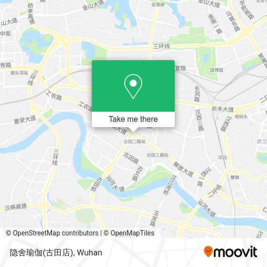 隐舍瑜伽(古田店) map