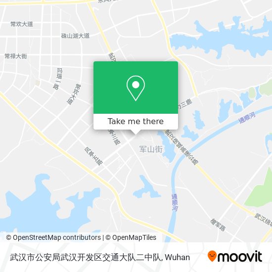 武汉市公安局武汉开发区交通大队二中队 map