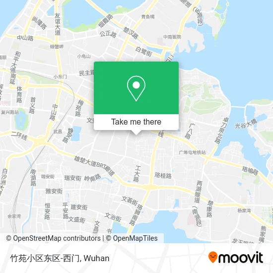 竹苑小区东区-西门 map