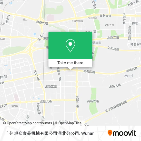 广州旭众食品机械有限公司湖北分公司 map