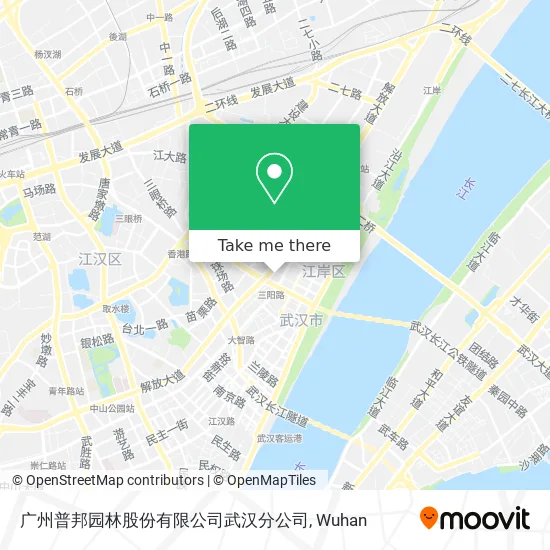 广州普邦园林股份有限公司武汉分公司 map