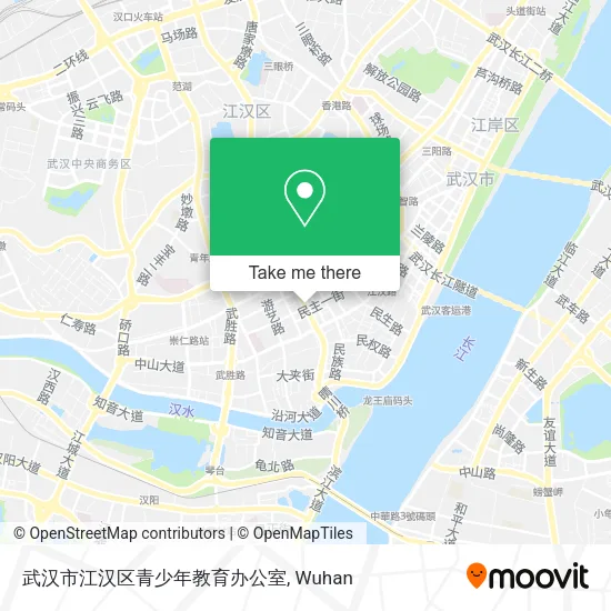 武汉市江汉区青少年教育办公室 map
