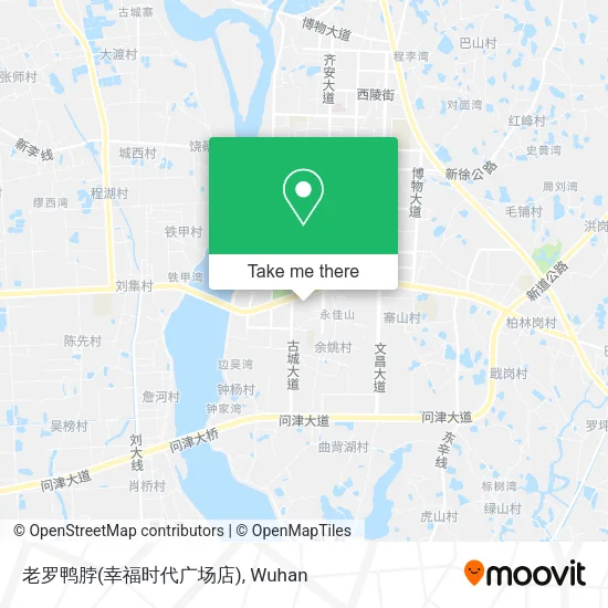 老罗鸭脖(幸福时代广场店) map
