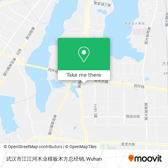 武汉市江江河木业模板木方总经销 map