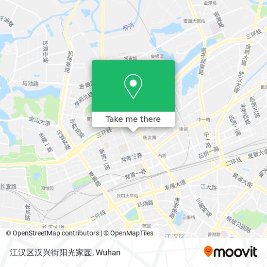 江汉区汉兴街阳光家园 map
