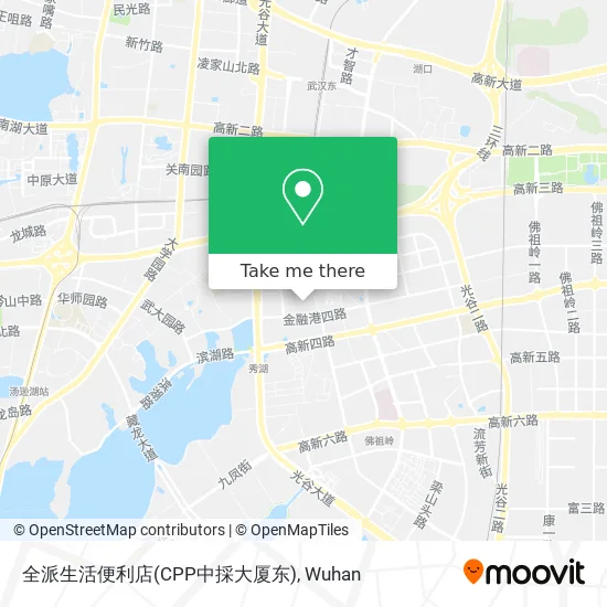 全派生活便利店(CPP中採大厦东) map