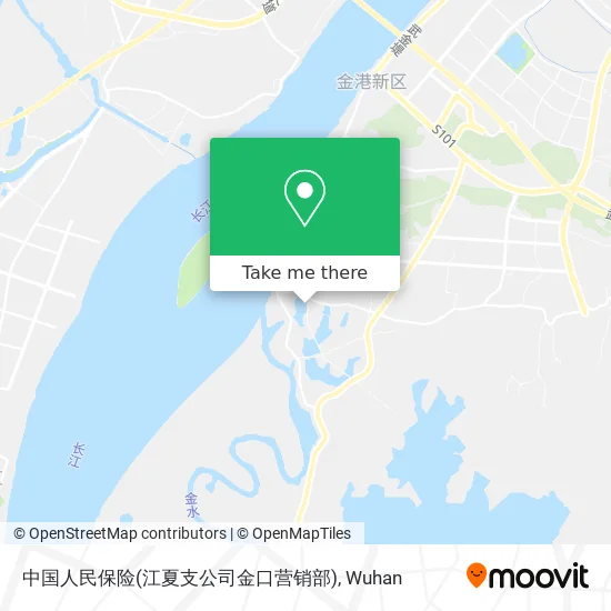 中国人民保险(江夏支公司金口营销部) map