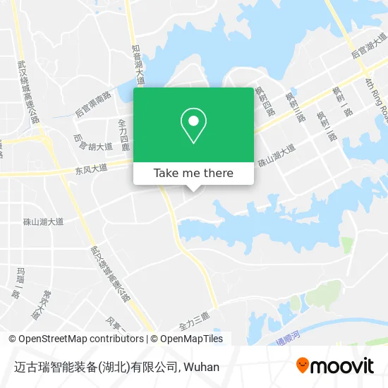 迈古瑞智能装备(湖北)有限公司 map