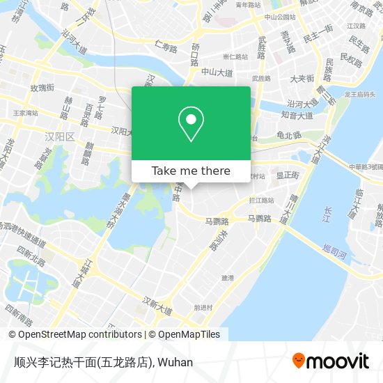顺兴李记热干面(五龙路店) map