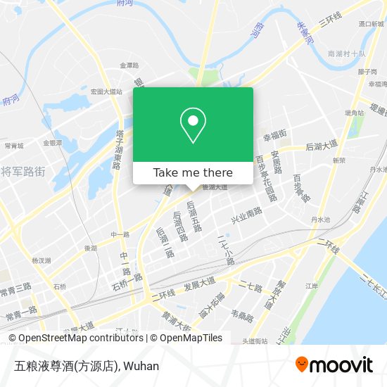 五粮液尊酒(方源店) map