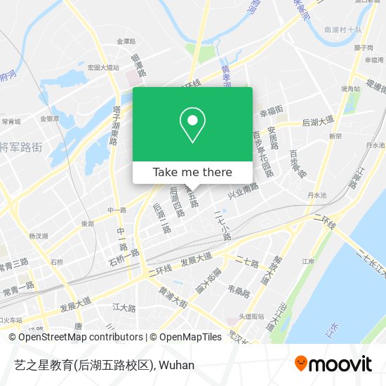 艺之星教育(后湖五路校区) map