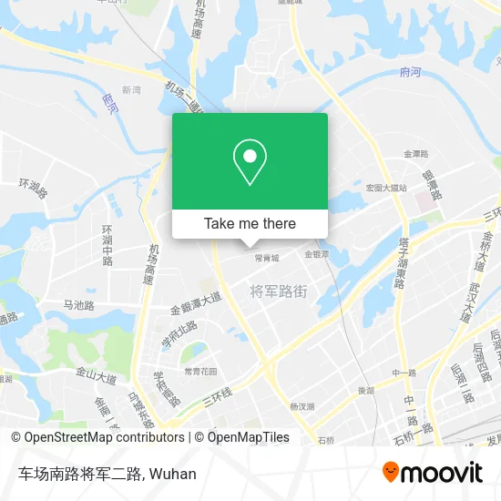 车场南路将军二路 map
