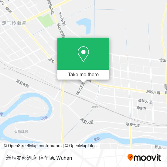 新辰友邦酒店-停车场 map