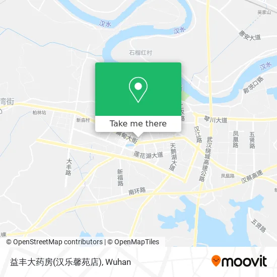 益丰大药房(汉乐馨苑店) map