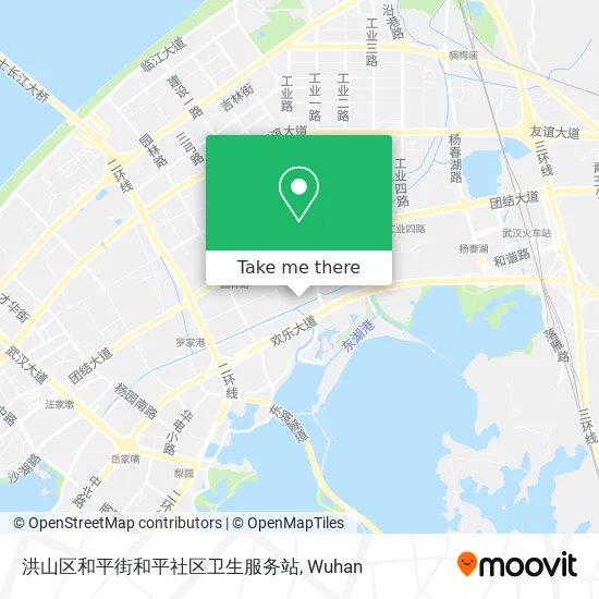 洪山区和平街和平社区卫生服务站 map