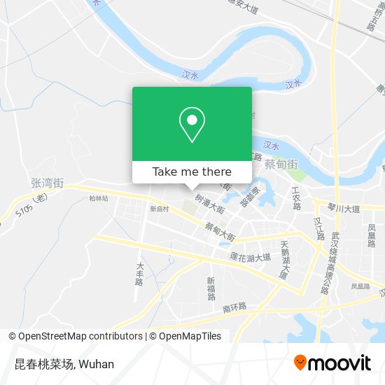 昆春桃菜场 map