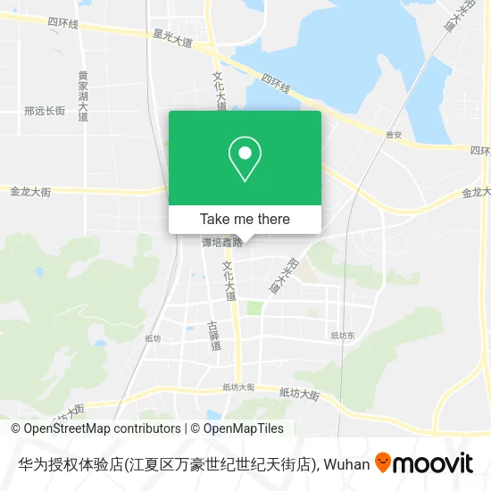华为授权体验店(江夏区万豪世纪世纪天街店) map