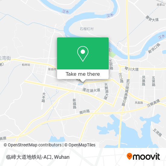 临嶂大道地铁站-A口 map