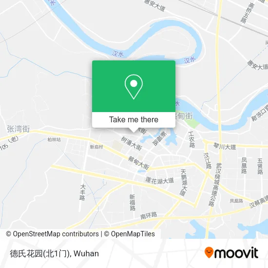 德氏花园(北1门) map