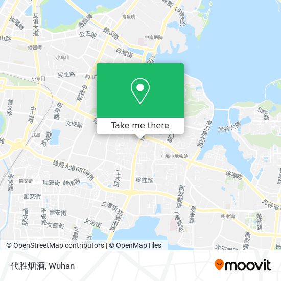 代胜烟酒 map
