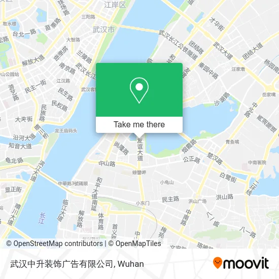 武汉中升装饰广告有限公司 map